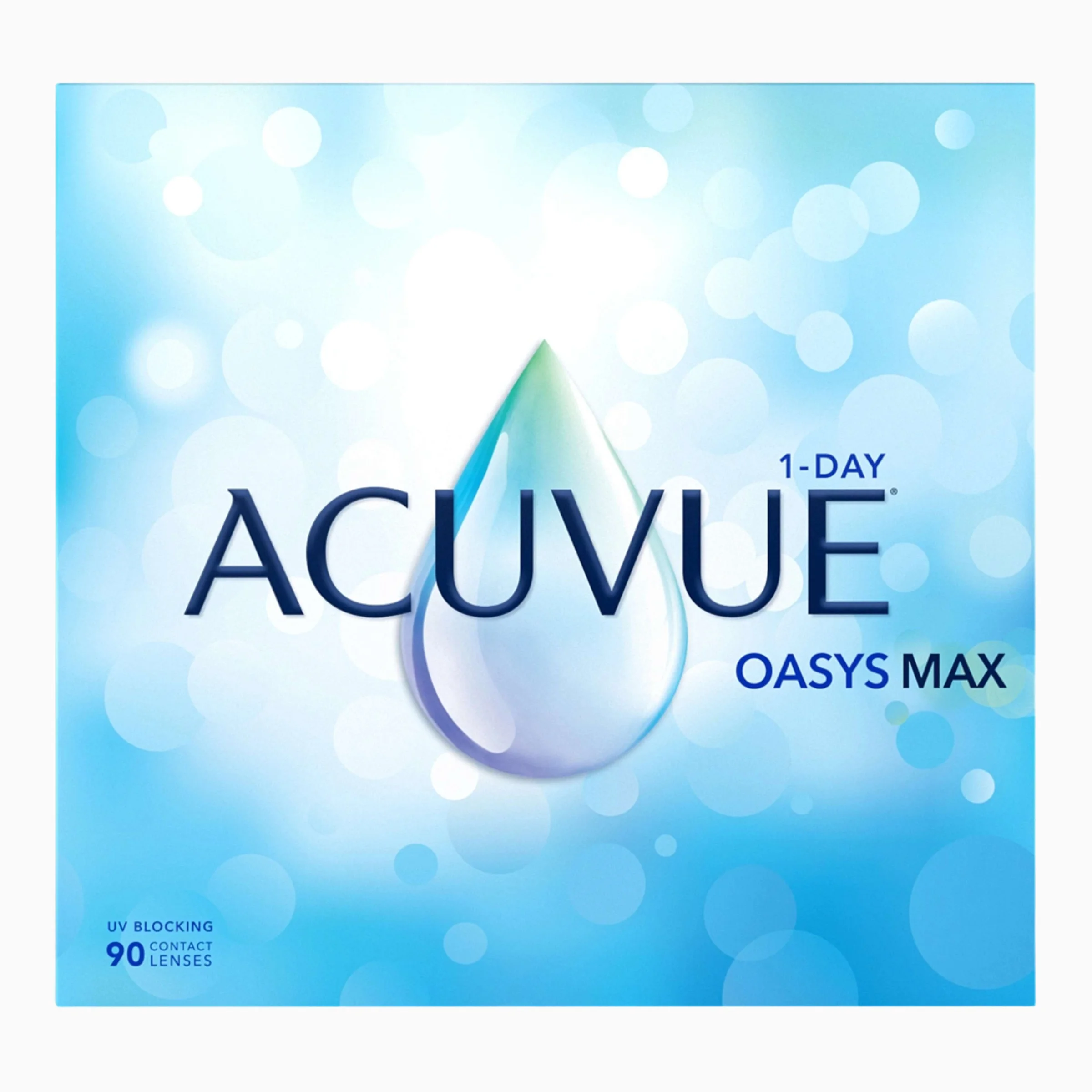 ACUVUE OASYS MAX 1 DAY CLEAR (90 lenses)